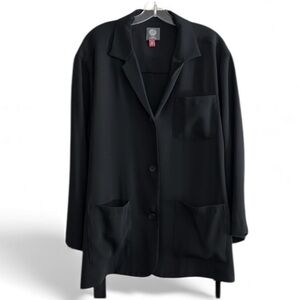 Vince Camuto Black‎ Women's Button Front Soft Jacket Size 2X NWT